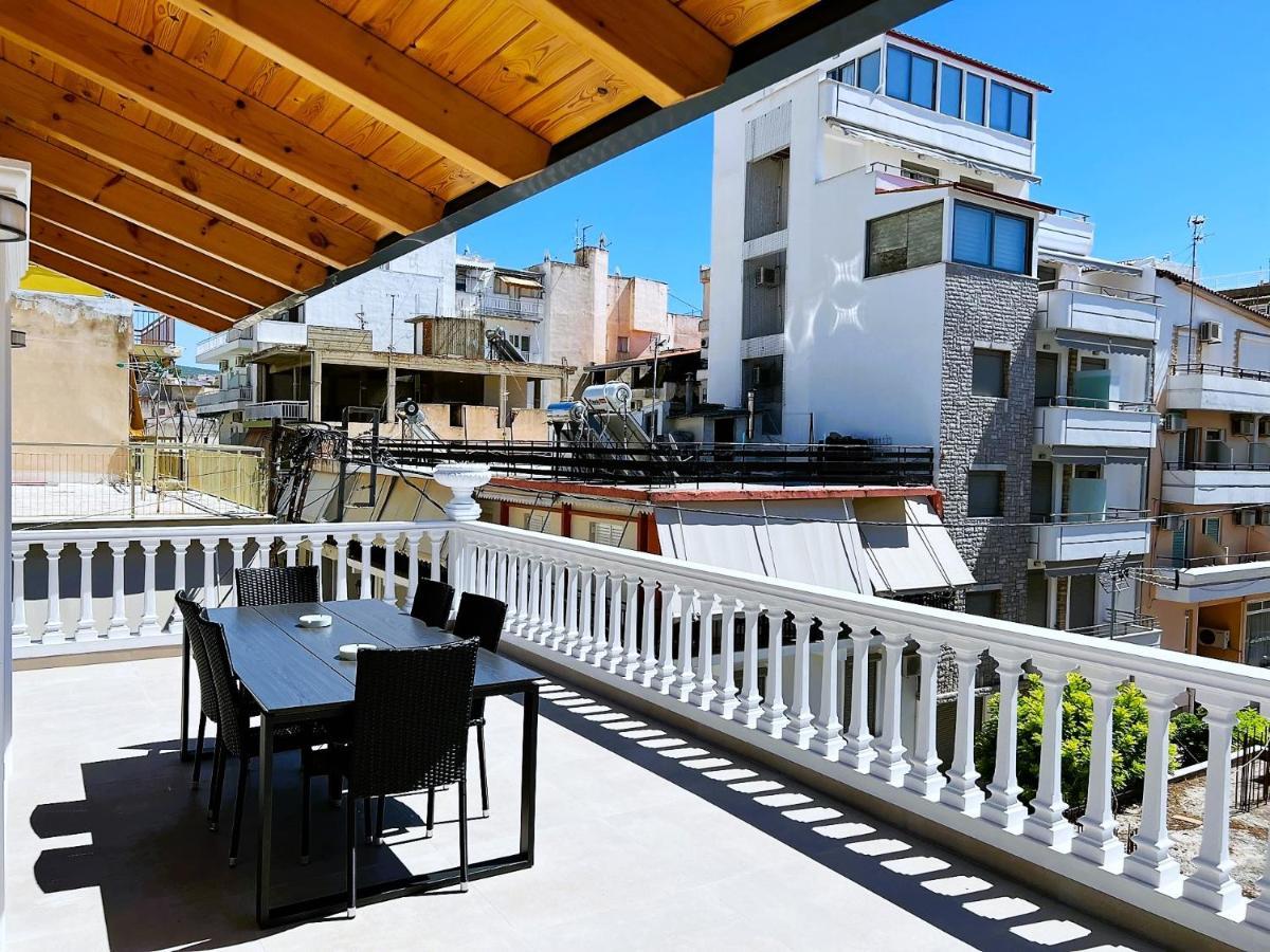 לוטראקי Kontis' Deluxe Furnished Apartment מראה חיצוני תמונה